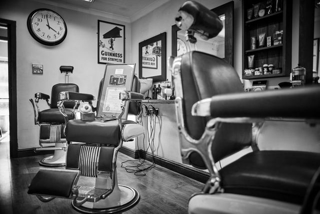 Men In Barbers
